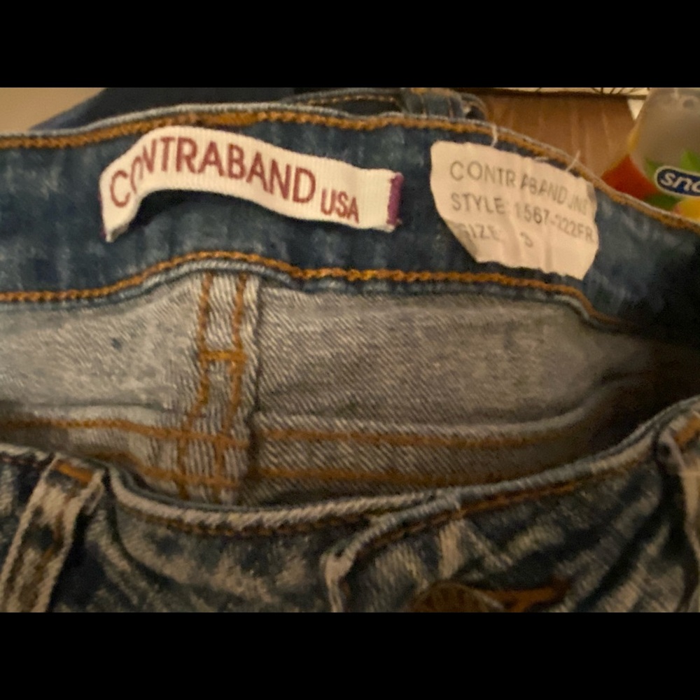 💐 Contraband woman’s Skinny Jeans Size 3 - Picture 3 of 6